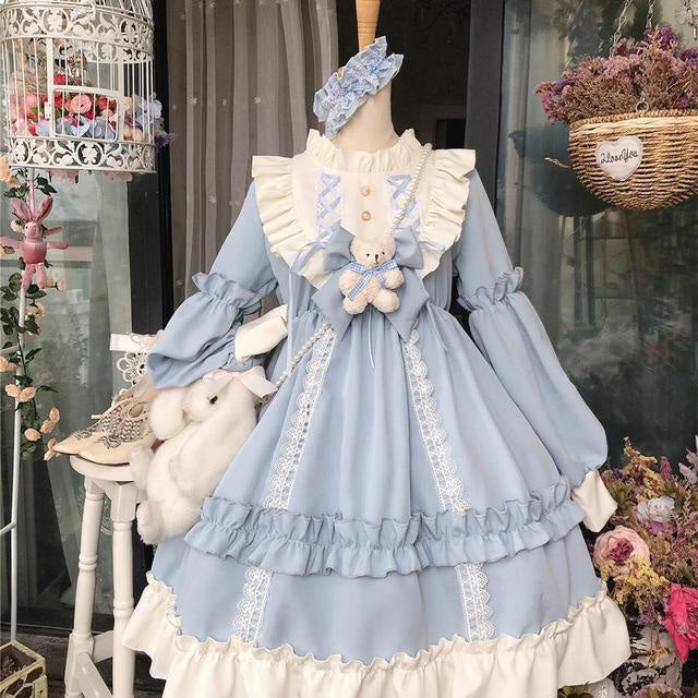 Pastel Blue Maiden Dress