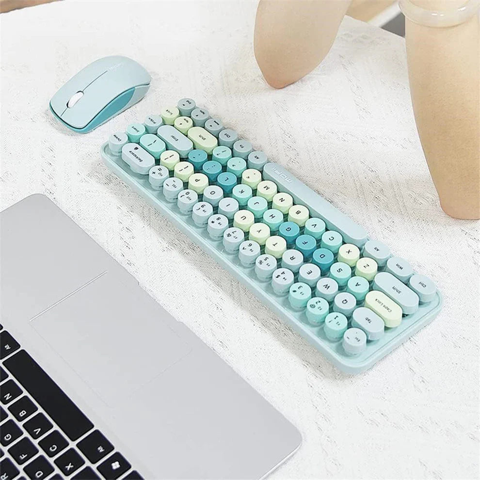 Pastel Candy Keyboard & Mouse Set