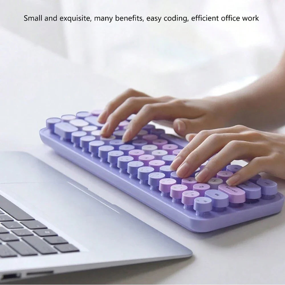 Pastel Candy Keyboard & Mouse Set