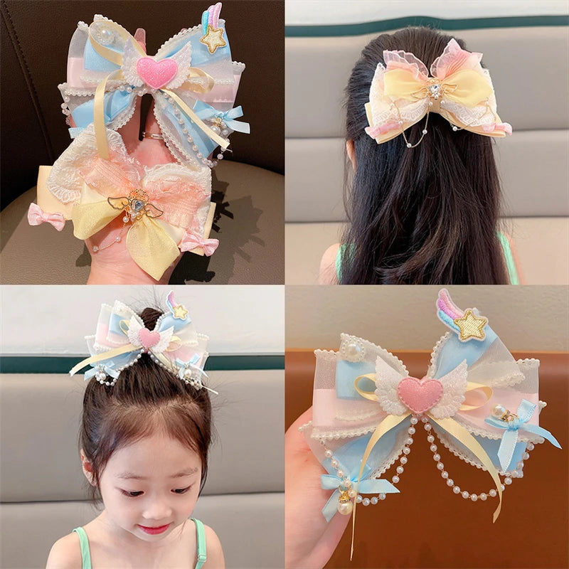 Pastel Decora Hair Bows