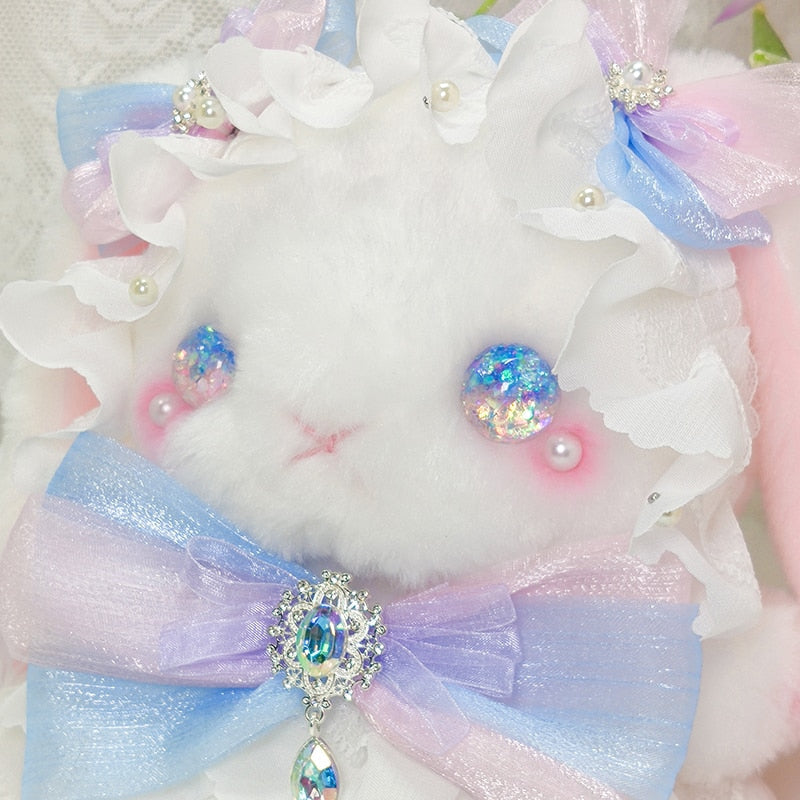 Pastel Princess Bunny Plush Bag