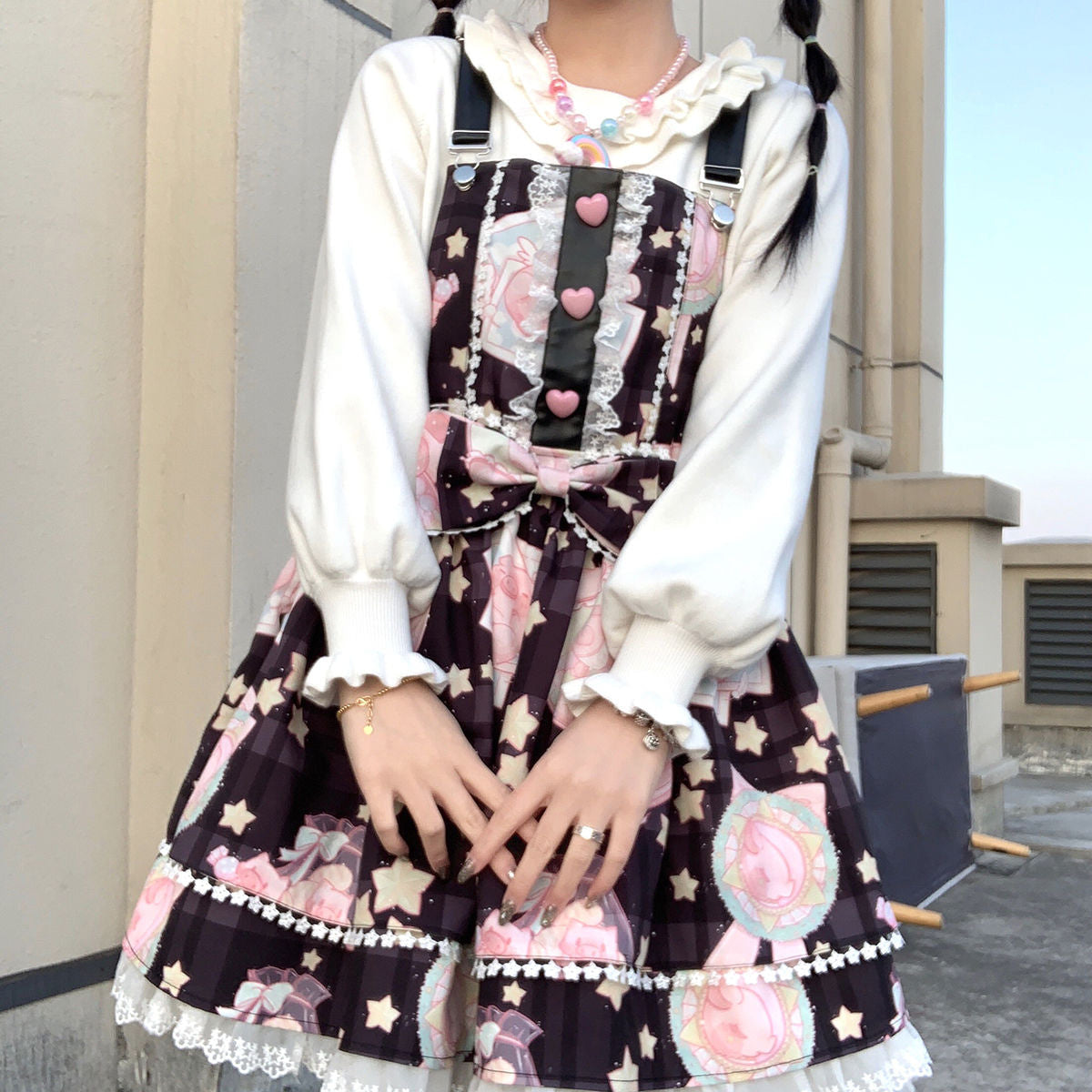 Pretty Piggy Dress Black