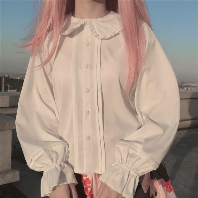 Pretty Piggy Dress White Shirt