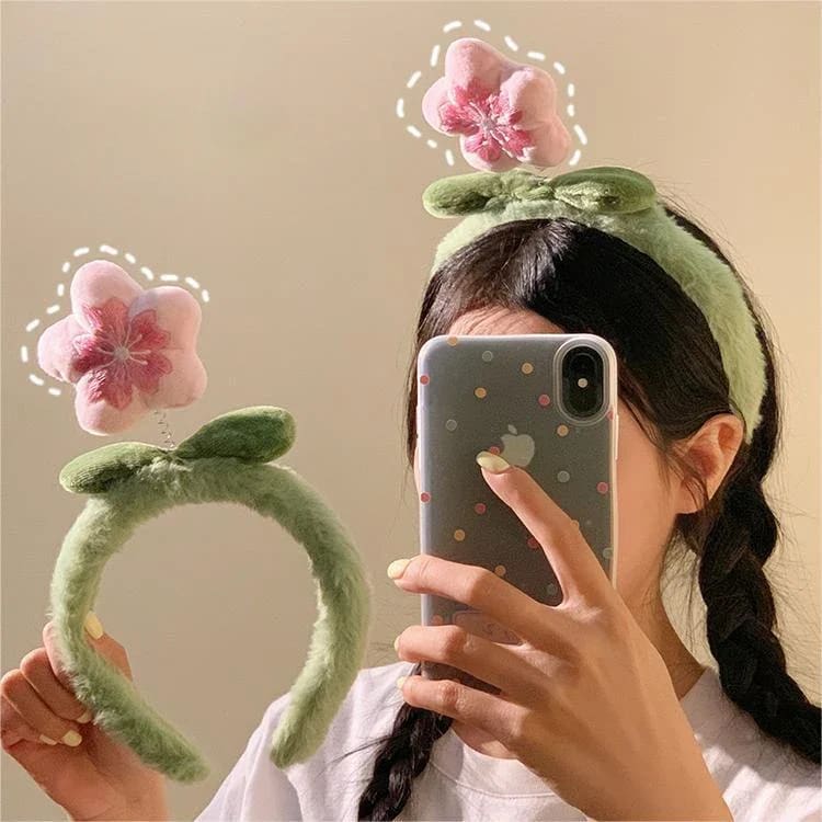 Sakura Blossom Plush Headband