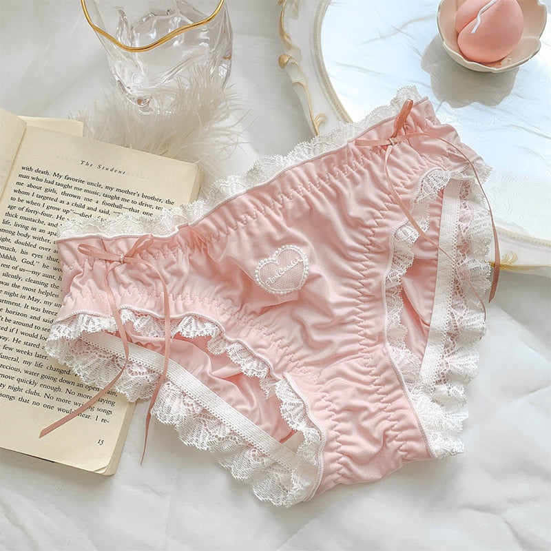Sweet Heart Ruffle Underwear