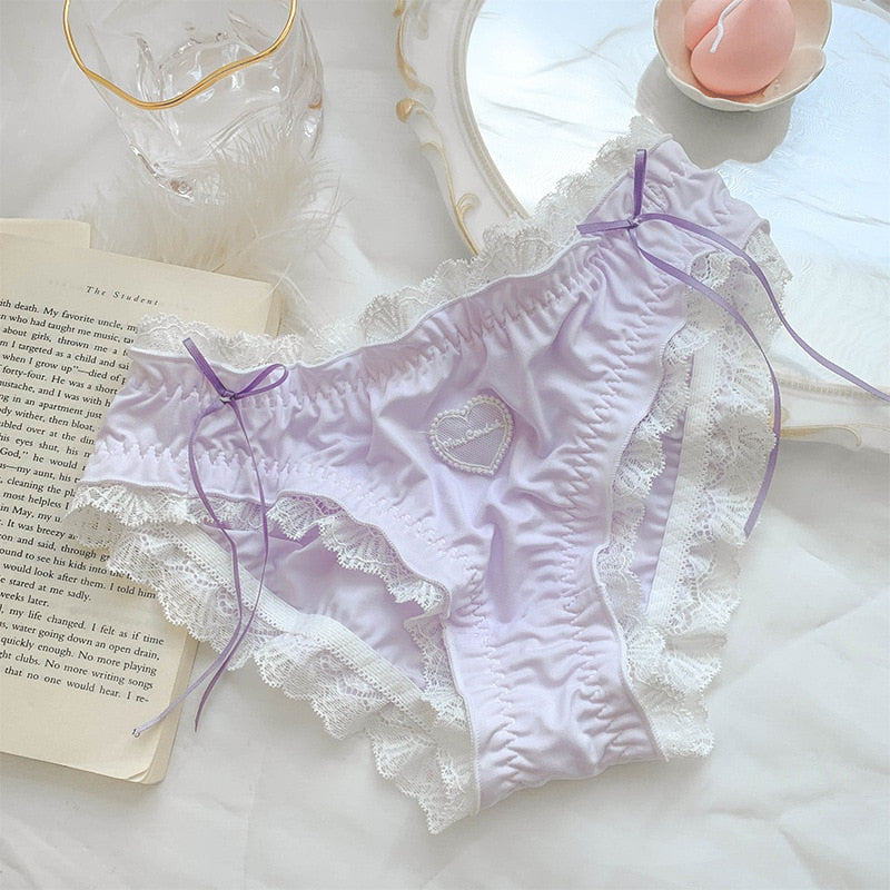 Sweet Heart Ruffle Underwear