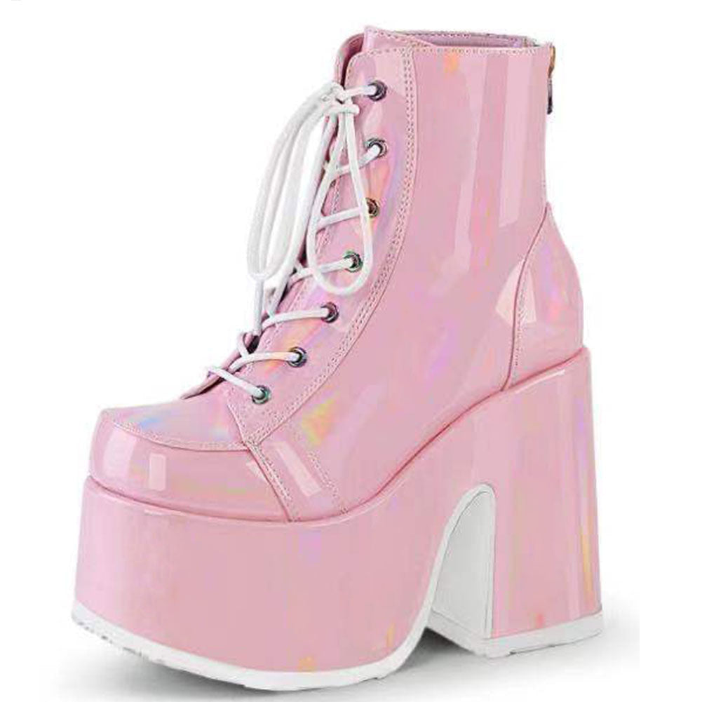 Ultra Baddie Booties Pink