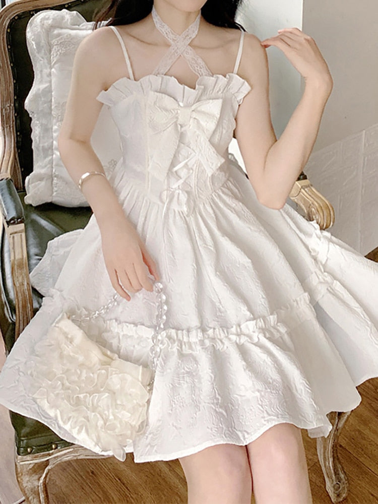 Youthful Innocence White Dress L