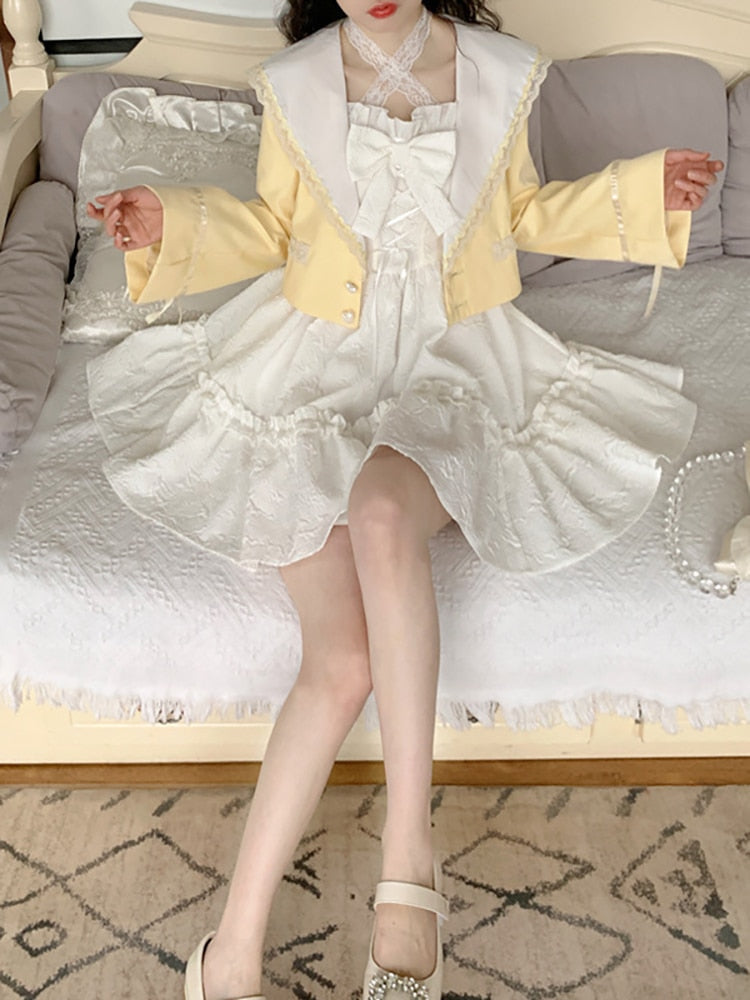 Youthful Innocence White Dress