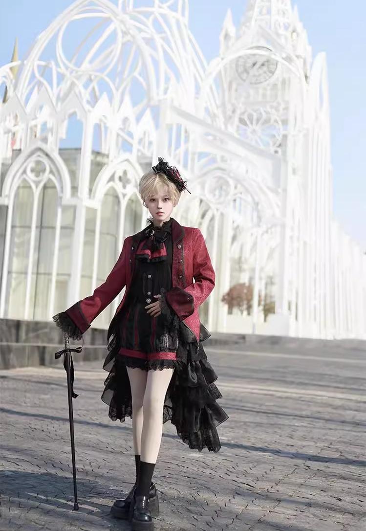 Ouji Lolita Shorts Suits Prince Male Lolita Shirt