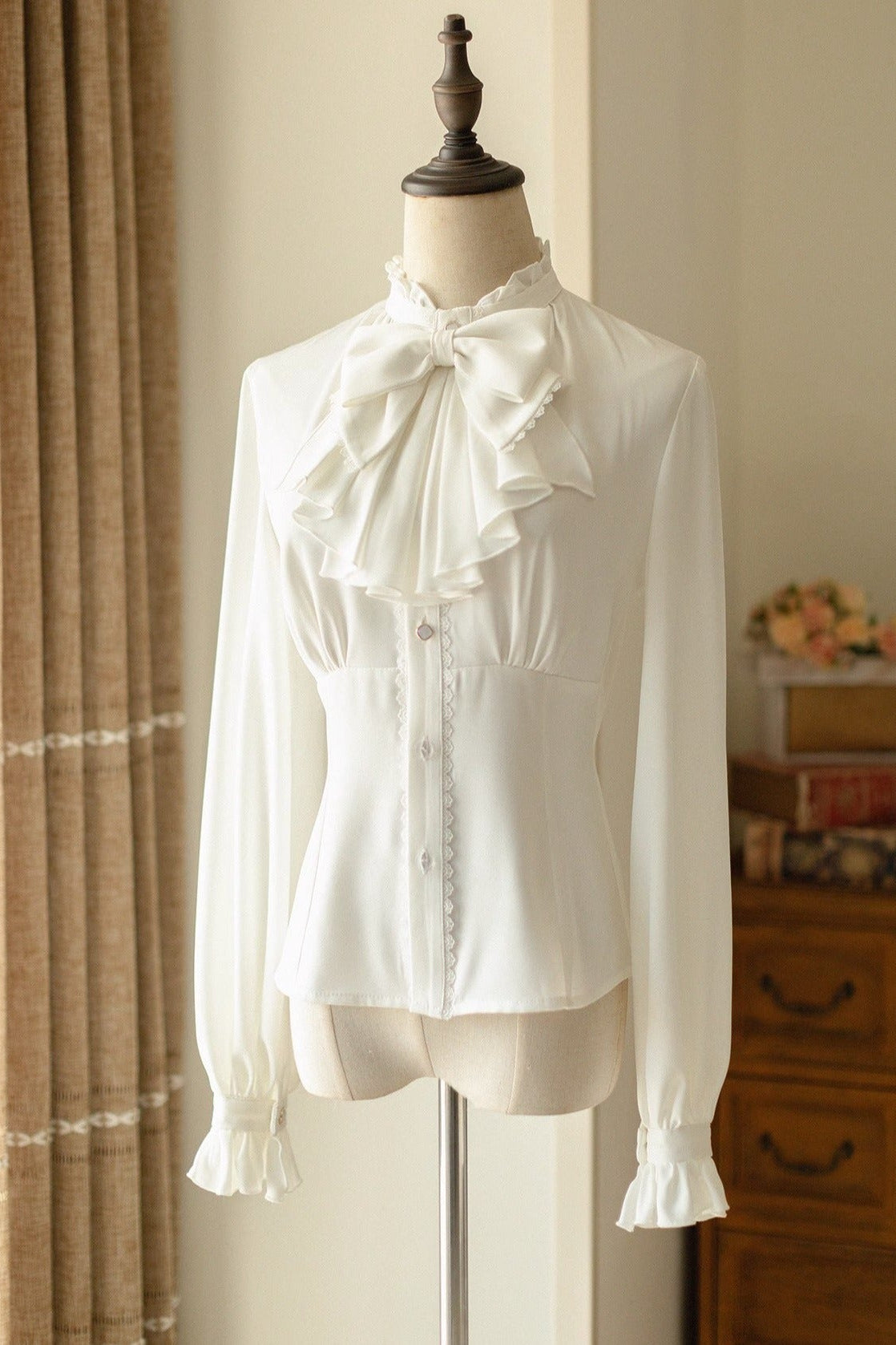 Big Bow Blouse + Retro Sass Skirt