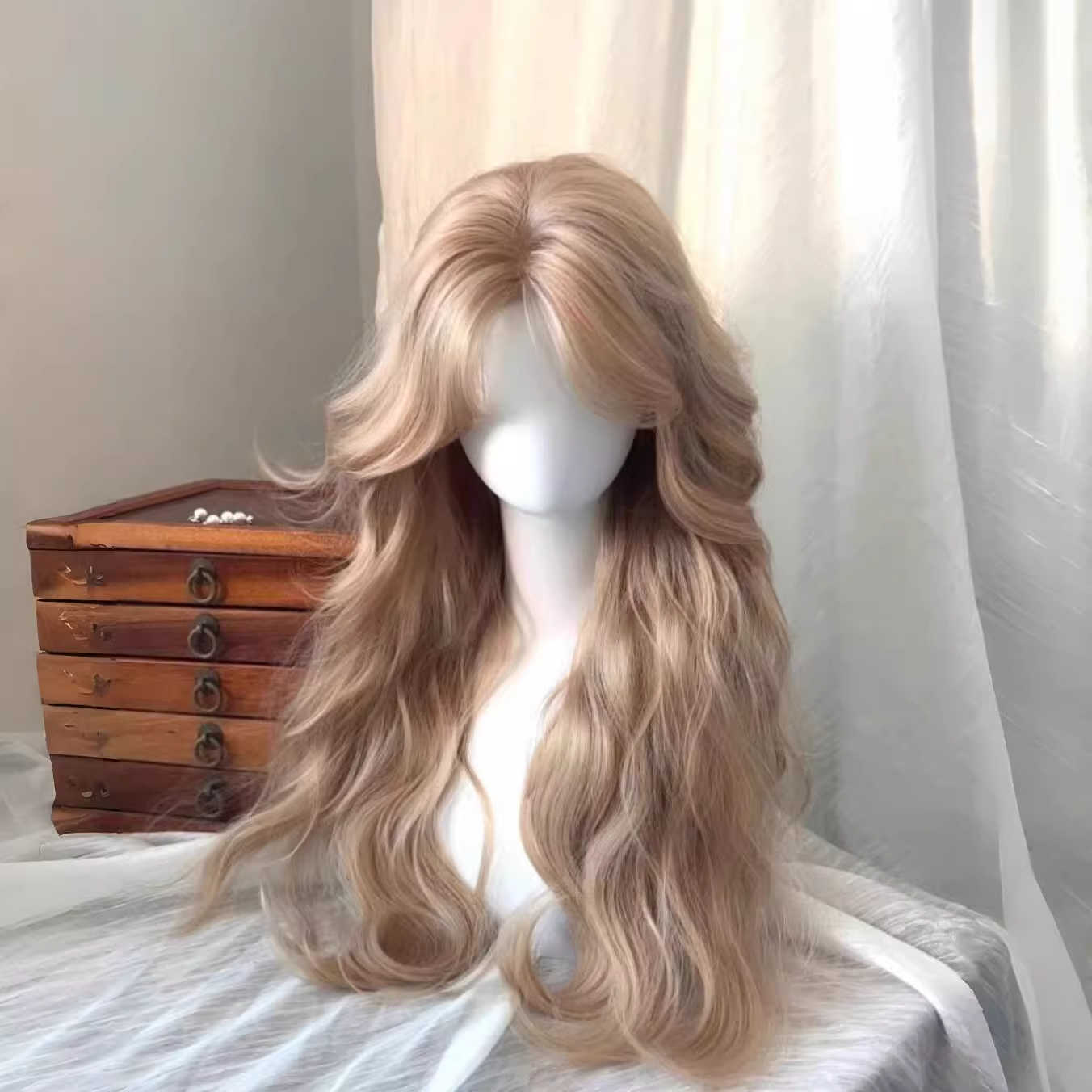 Cream Barbie Gold Wig