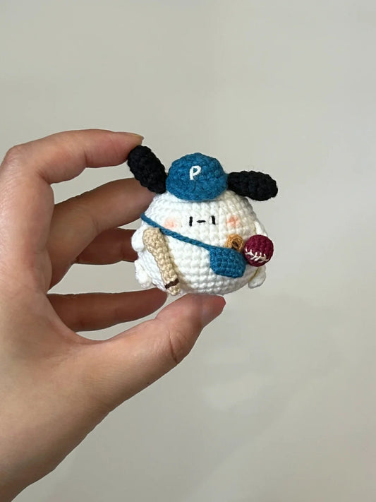 Cute doll pendant diy material package