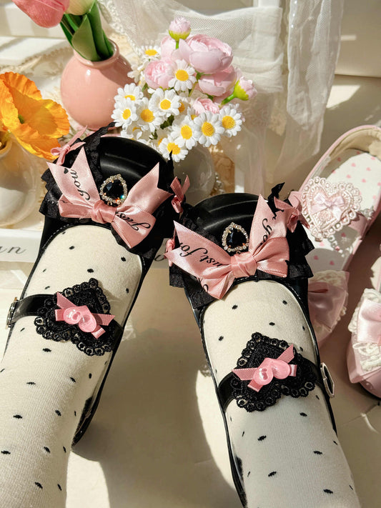 Spade Bomb Lolita Shoes