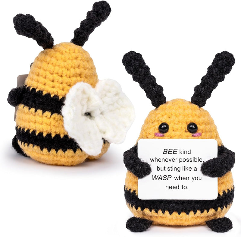 Handmade wool positive cute doll pendant