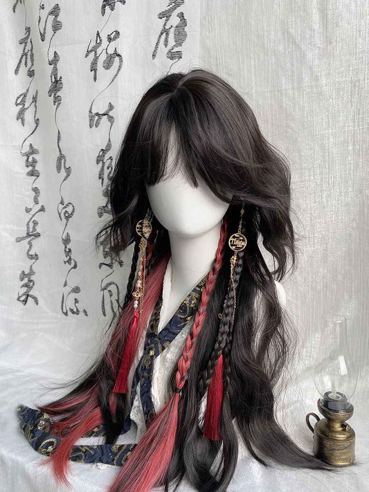Black&Red Jellyfish Wig