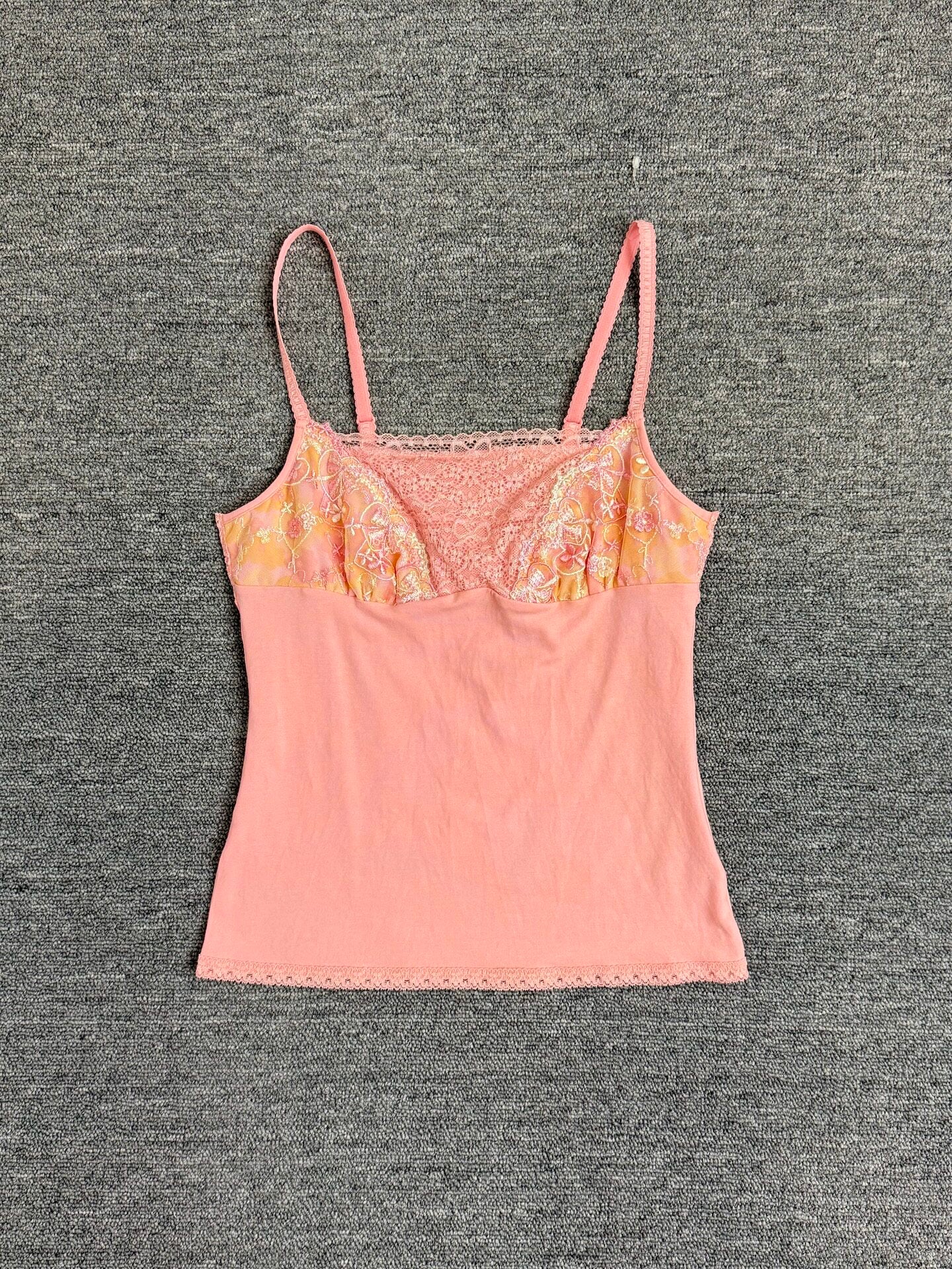 Pink Patchwork Camisole