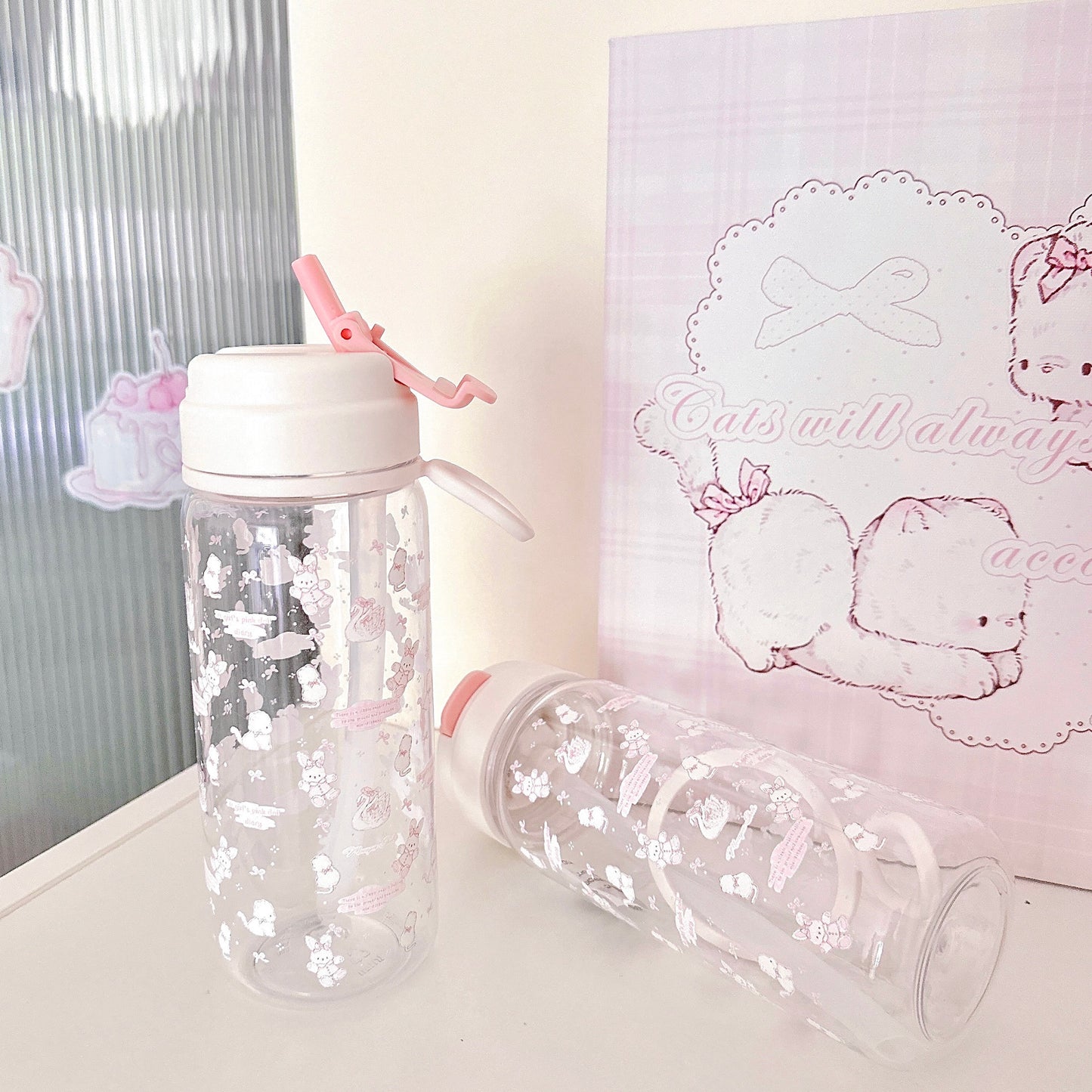 cute kawaii water bottle