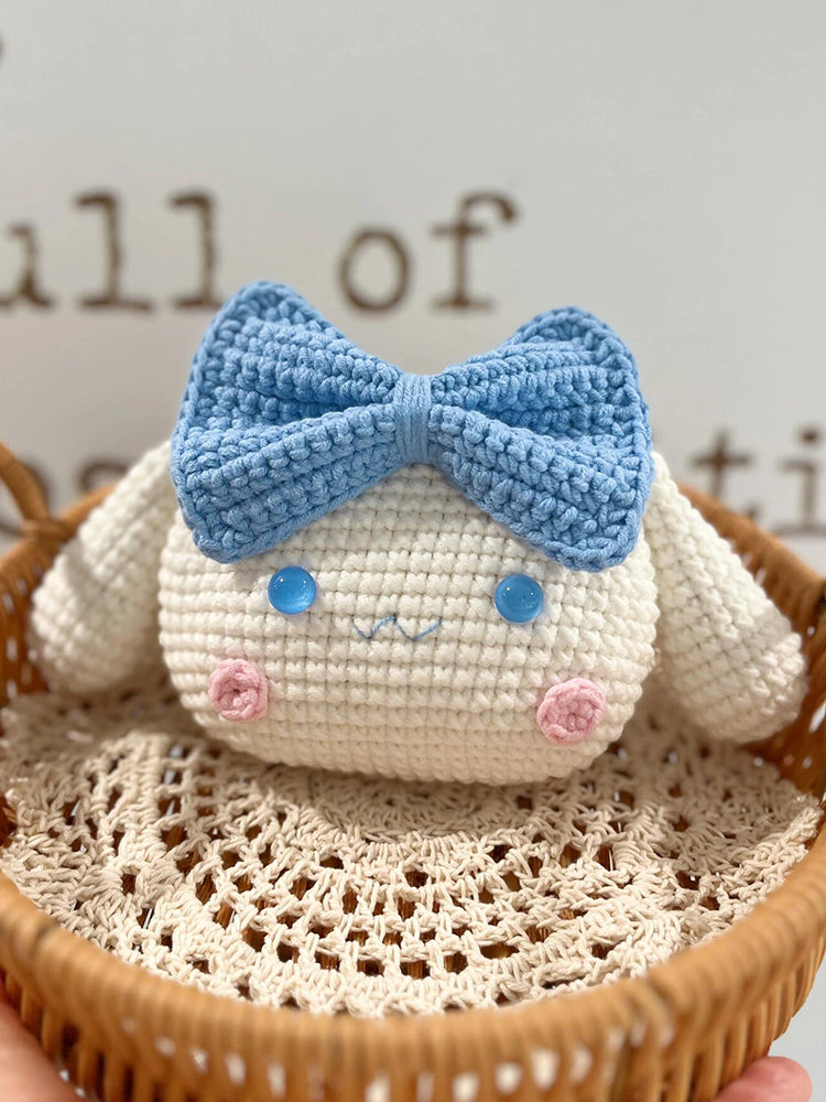 diy wool cat claw headphone bag