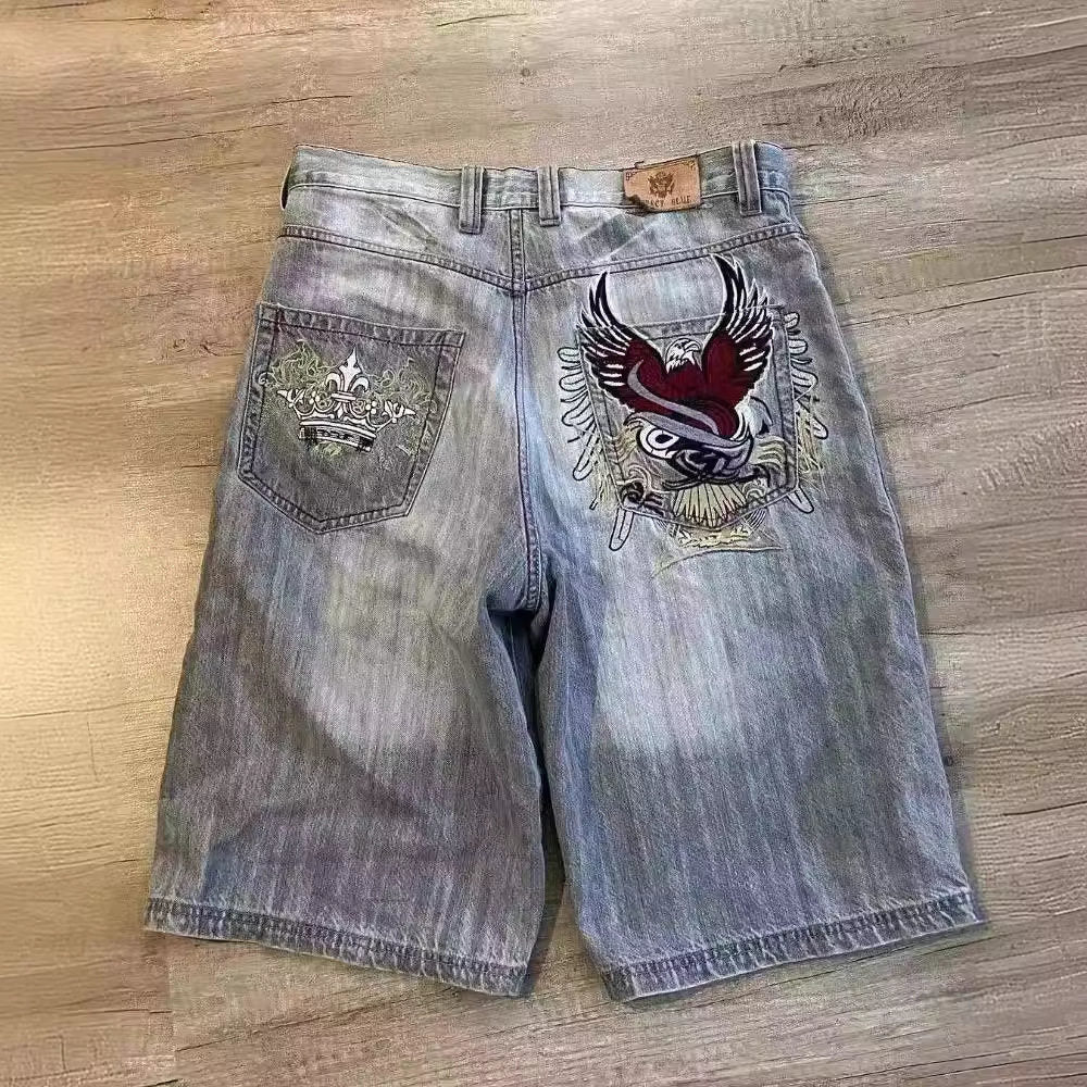 Street gothic blue lightweight jeans