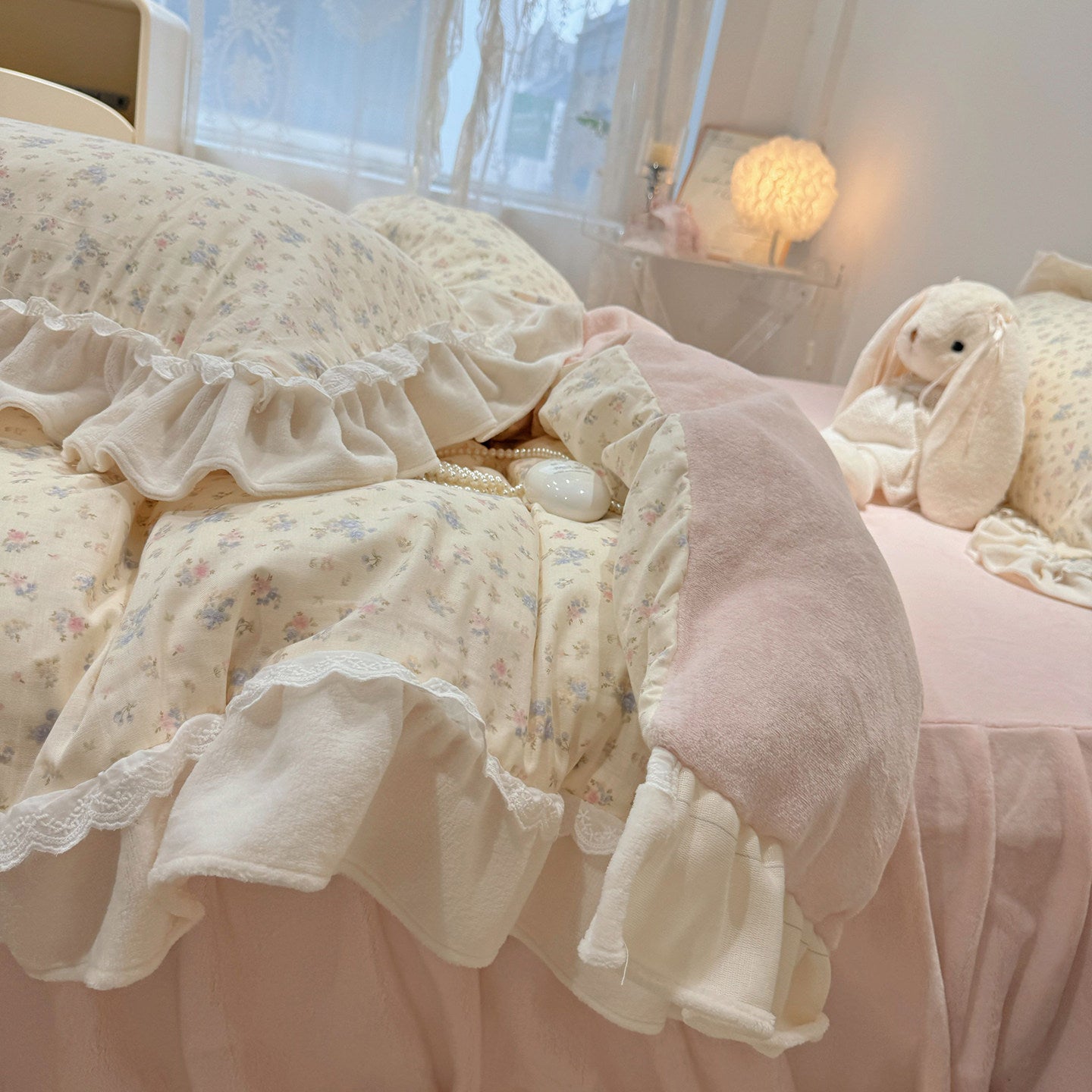 Princess bed sheets four-piece set