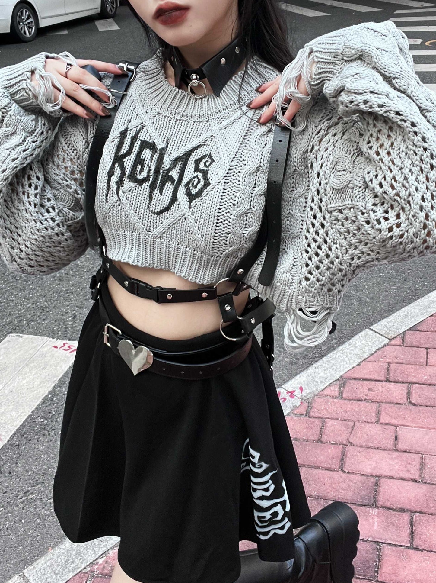 Acubi Waxy Punk Sweater