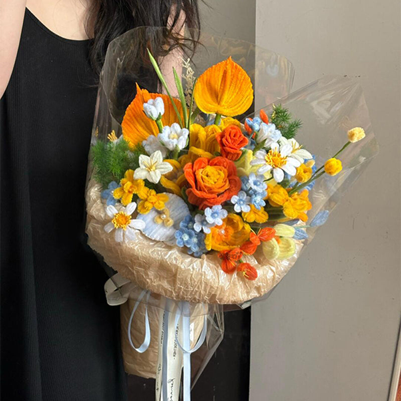 diy twist stick bouquet