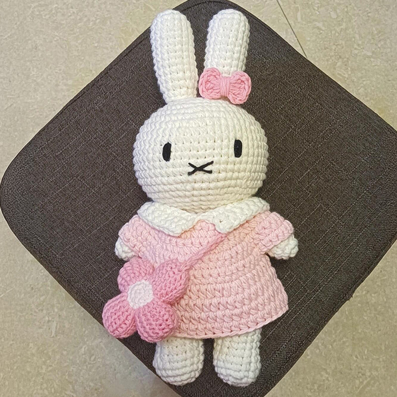 diy crochet dress-up Miffy bunny doll kit