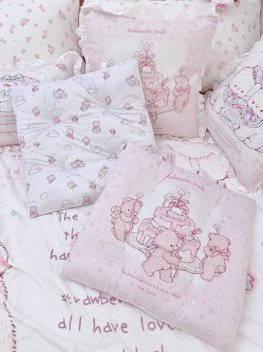 kawaii plush cushion