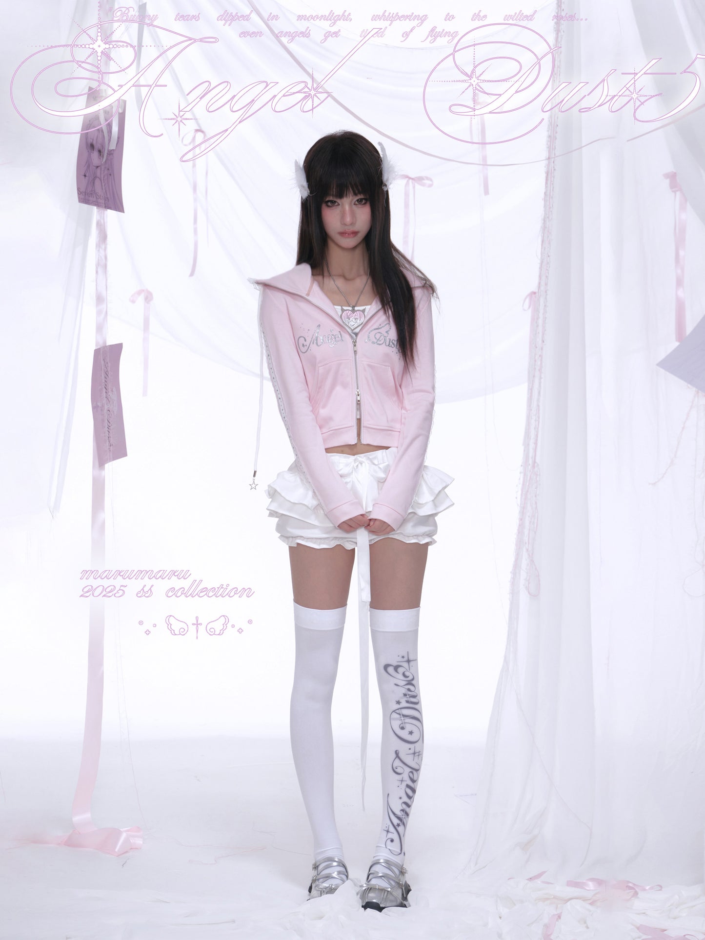 coquette angel jacket