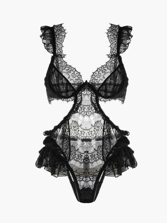 Backless Lace Lingerie