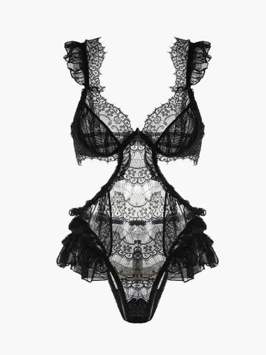 Backless Lace Lingerie