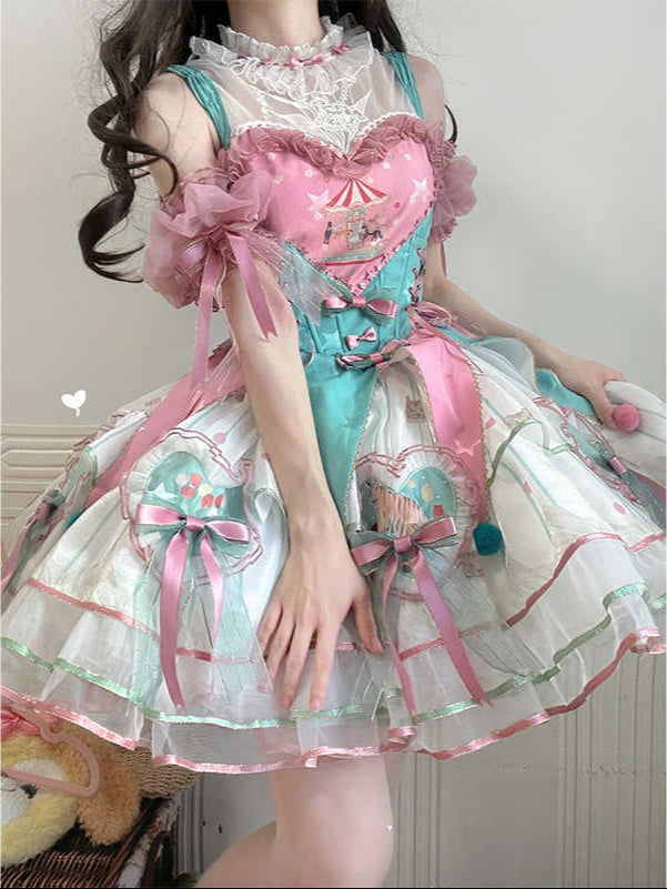 Heart Design Lolita Princess Dress