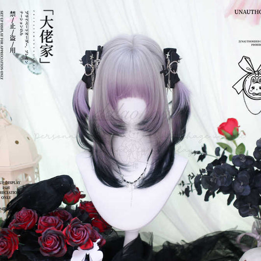 Lolita Purple Short Wig