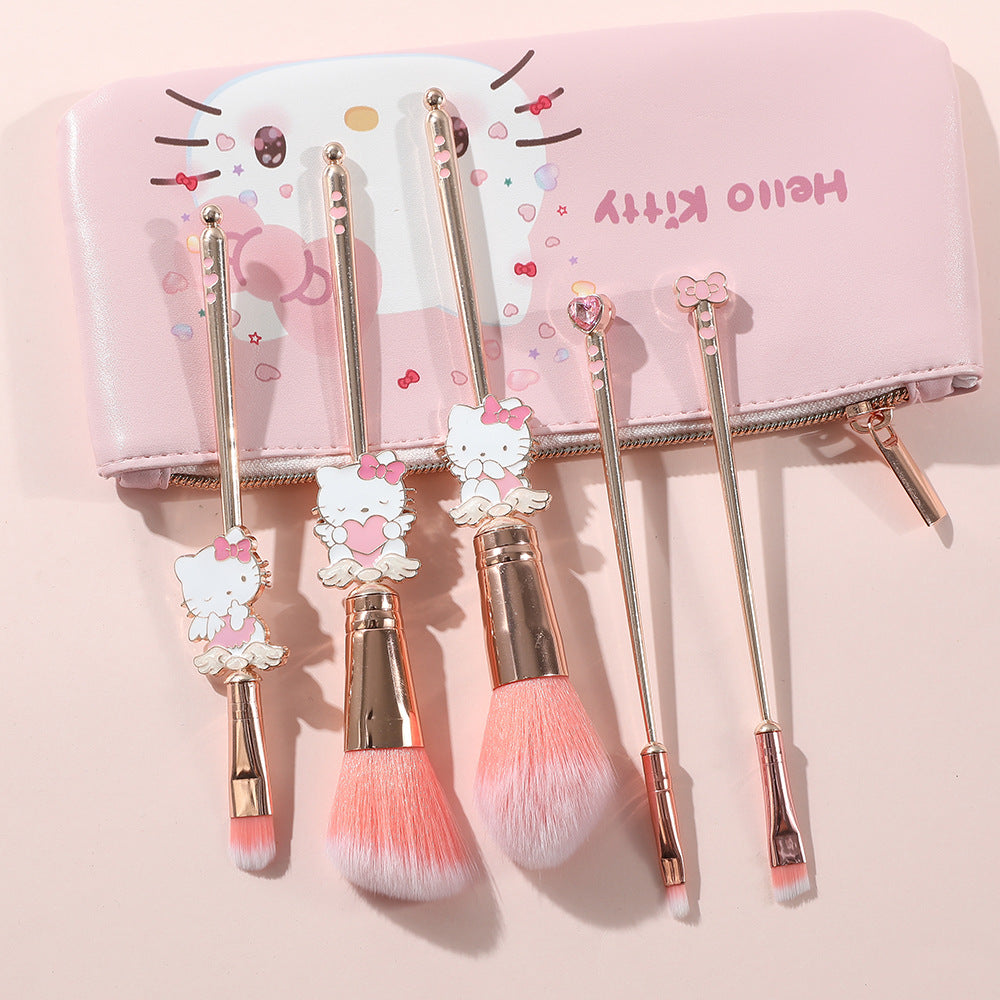cute Kitty makeup brush set