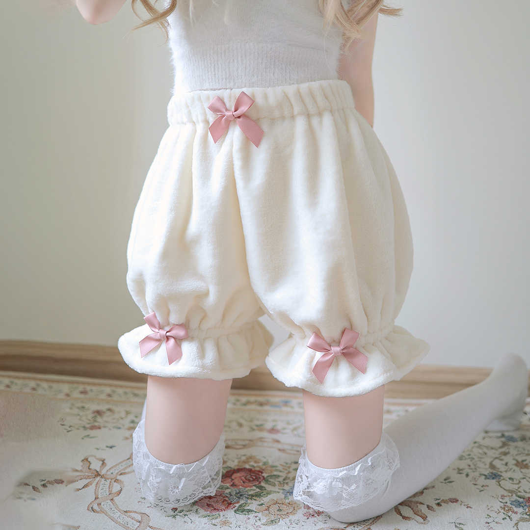 Rabbit Bow Pumpkin Pants