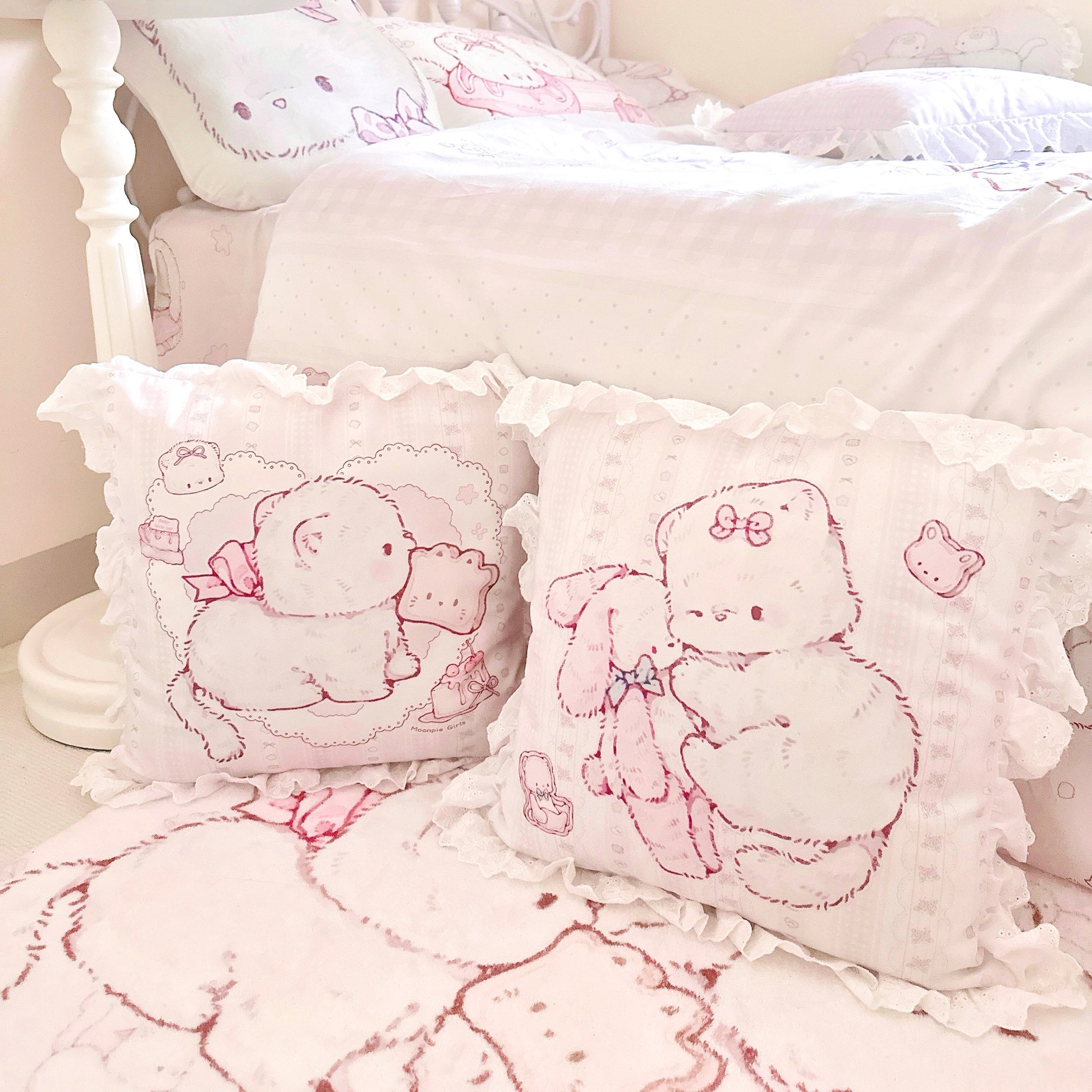 Cute cat cute bedroom pillow