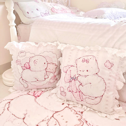 Cute cat cute bedroom pillow
