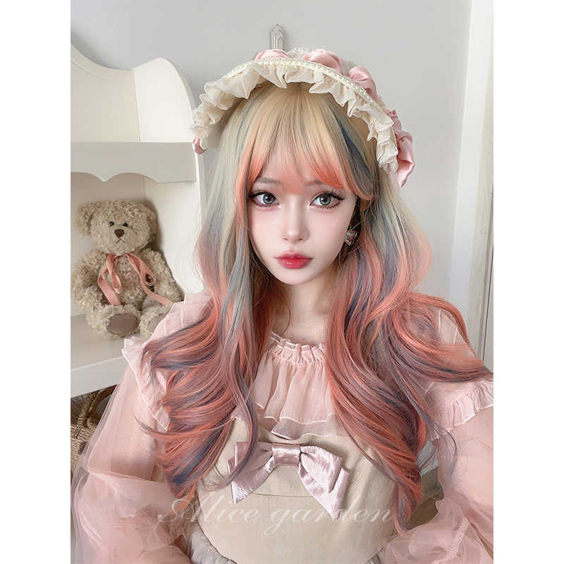 Lolita Lace Colorful Wig