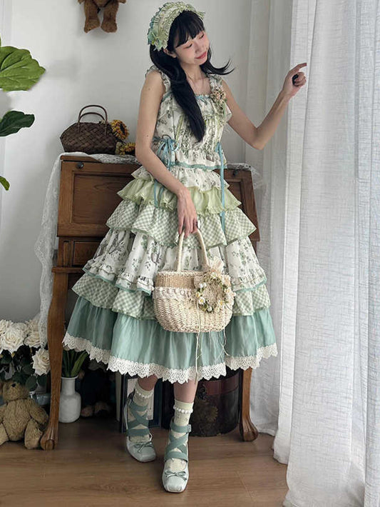 Pastoral Lolita Floral Coord