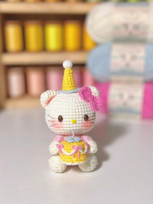 diy wool kitty cat doll