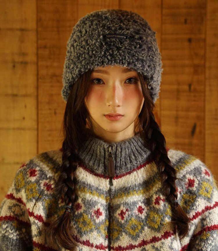 Retro Fair Isle Cardigan