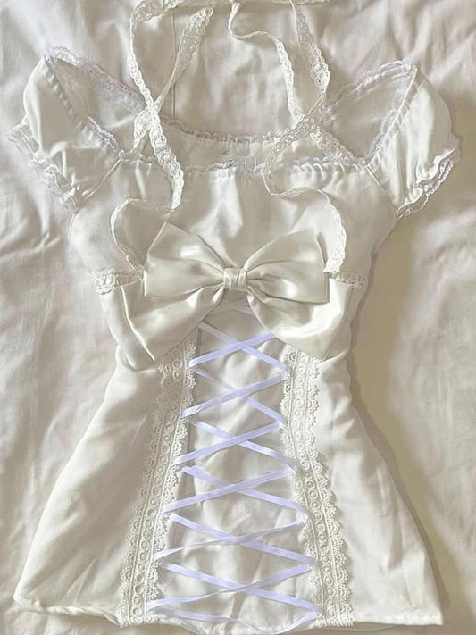 Pure Lust Bow Straps Top