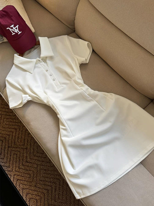 retro polo dress