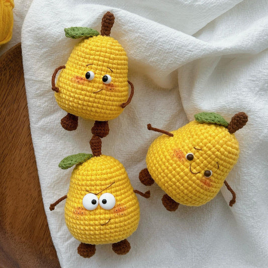 diy wool fruit material bag