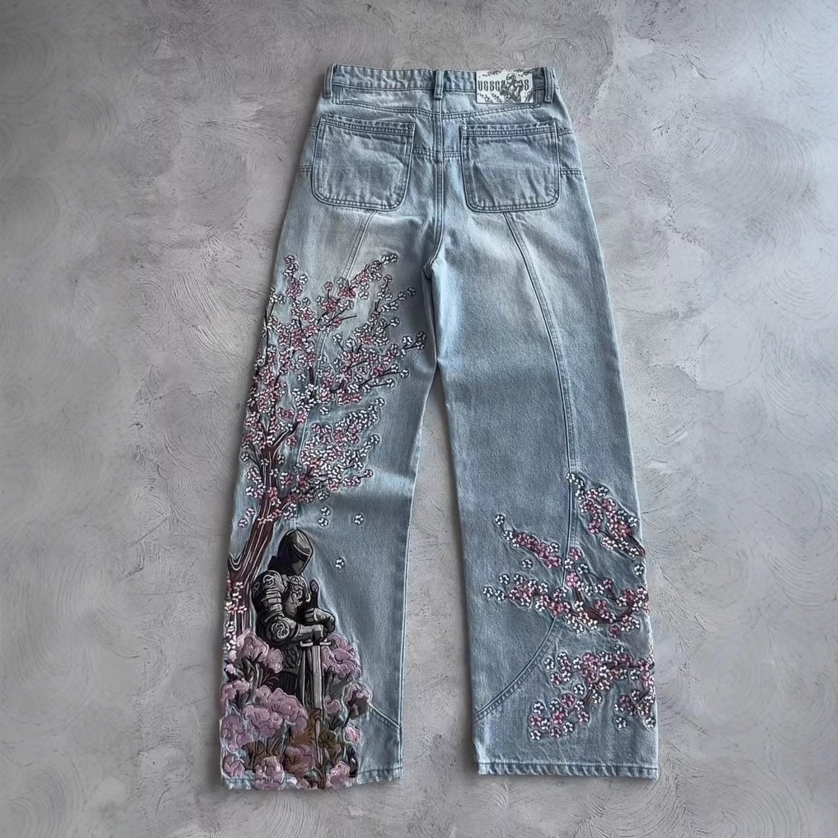 Y2K Vintage Wide-Leg Pants