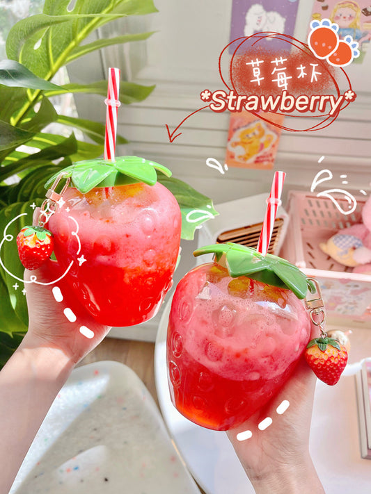 Ins style strawberry cup