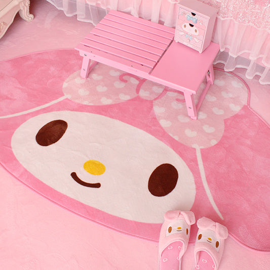 Cute pink girly carpet