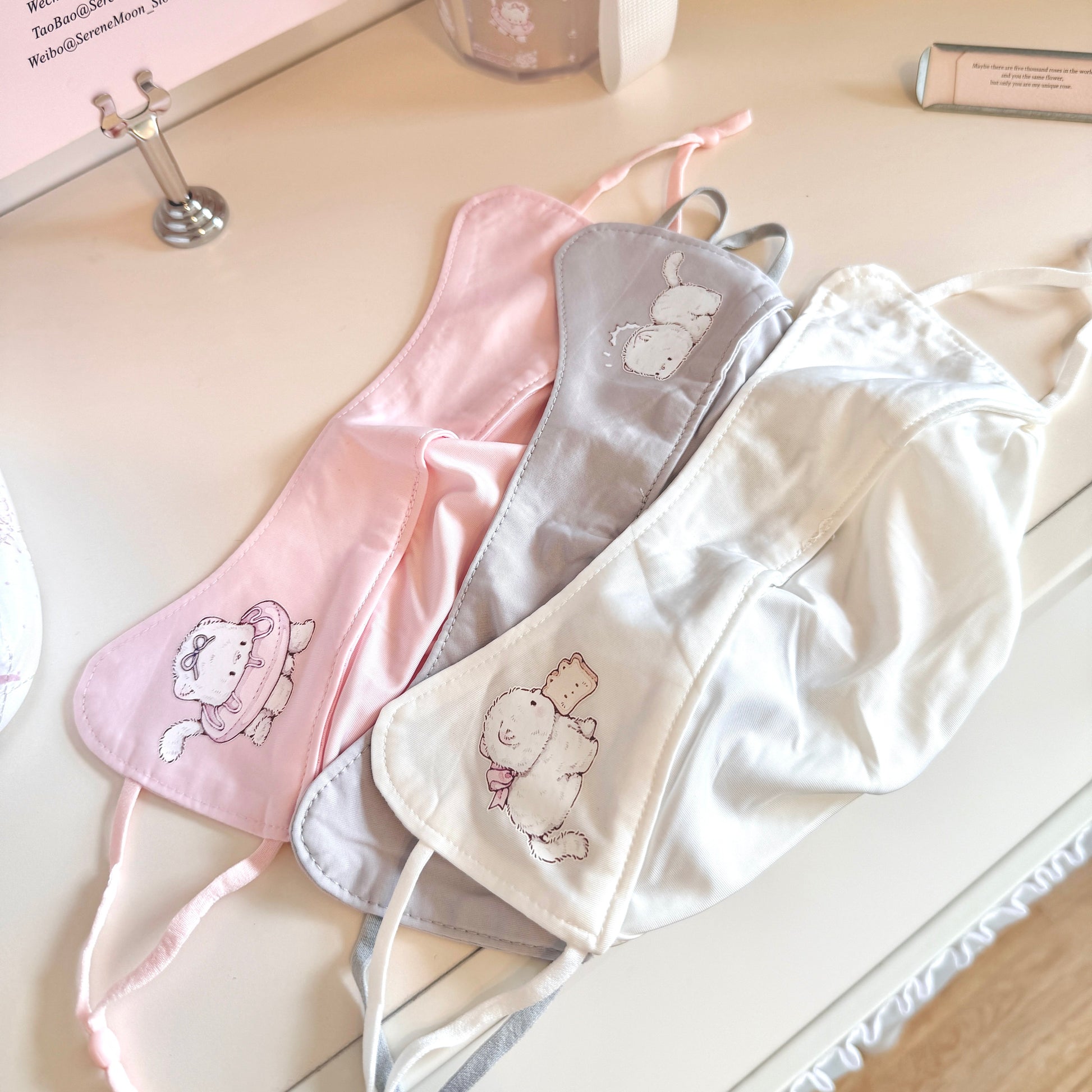 kawaii cat sunscreen mask