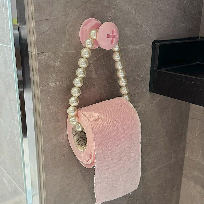 toilet pearl Roll paper hanger